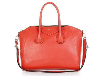 Givenchy Antigona Leather Satchel 9981 red